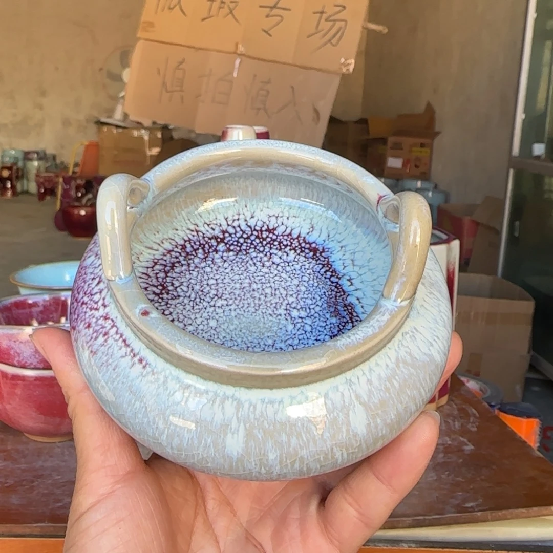 瓷摆件郑家钧瓷摆件微瑕