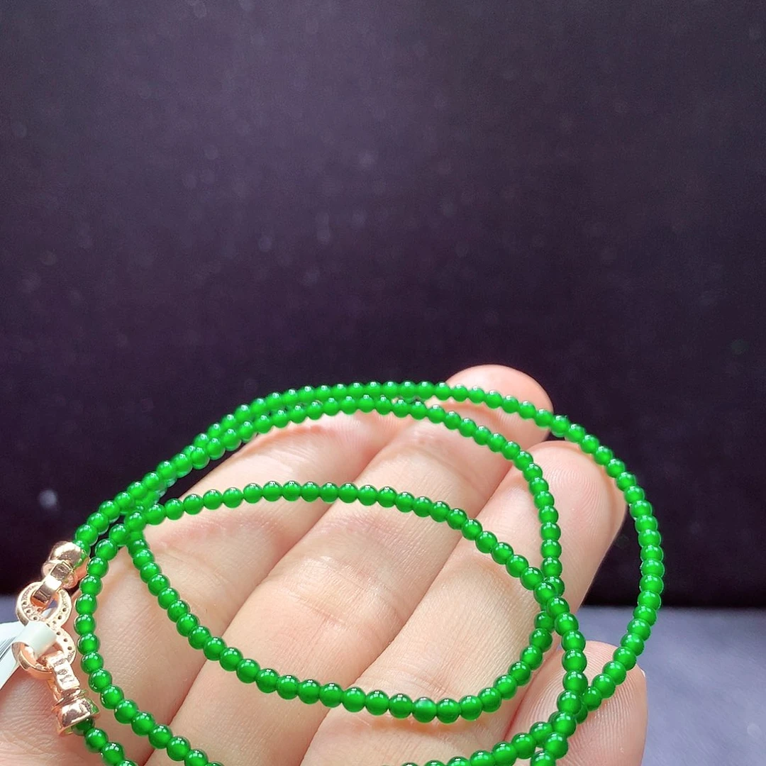 翡翠手链未镶嵌项链