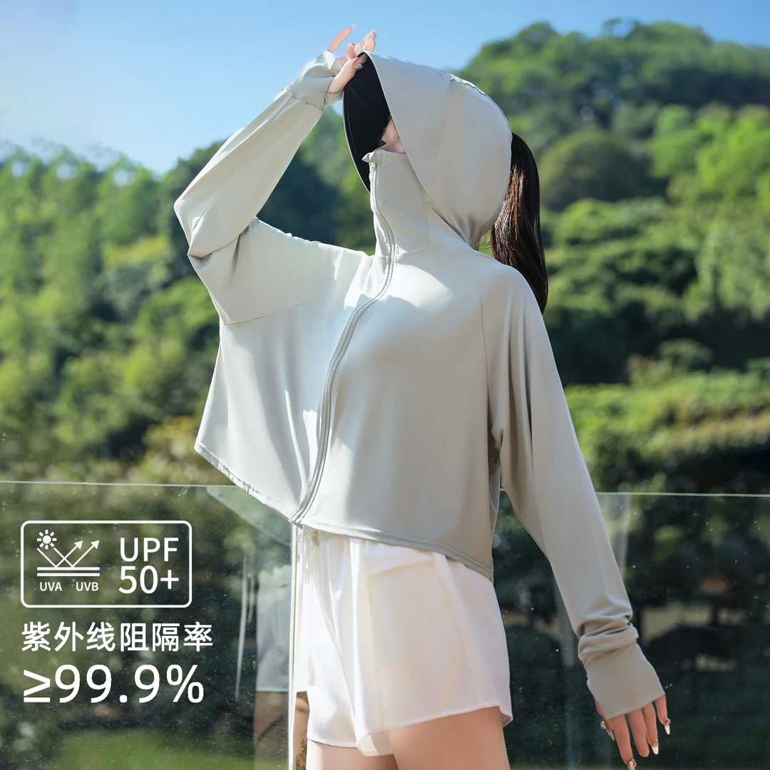 茉寻蜜橘户外防晒衣2025新款女款防紫外线防晒罩衫轻薄防晒服夏季