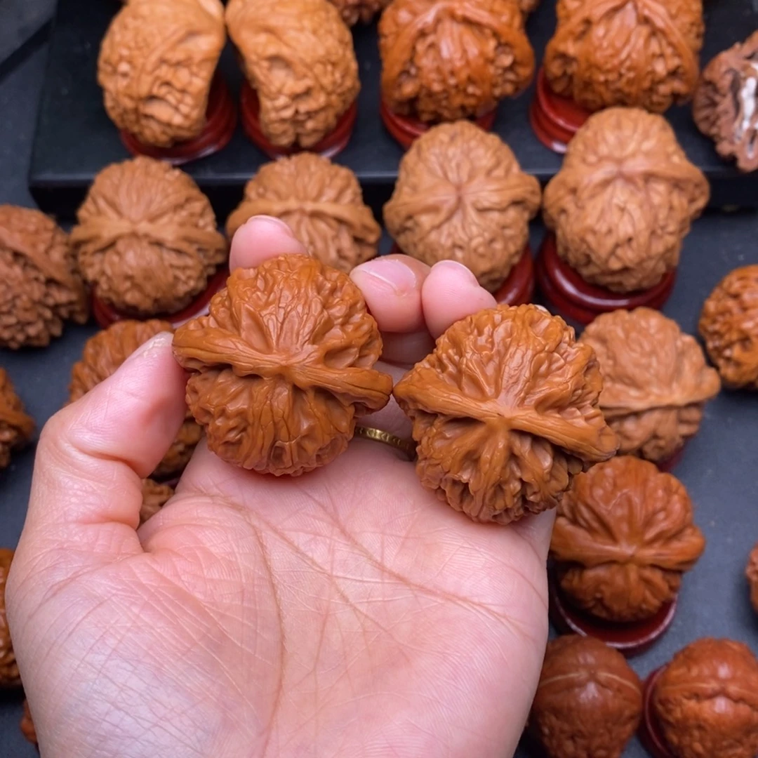 文玩核桃把件41宫灯