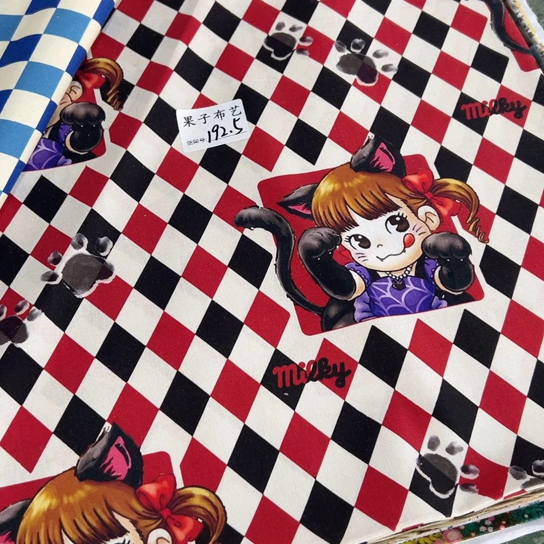 一米价纯棉平布1.1米宽果子布艺爆款