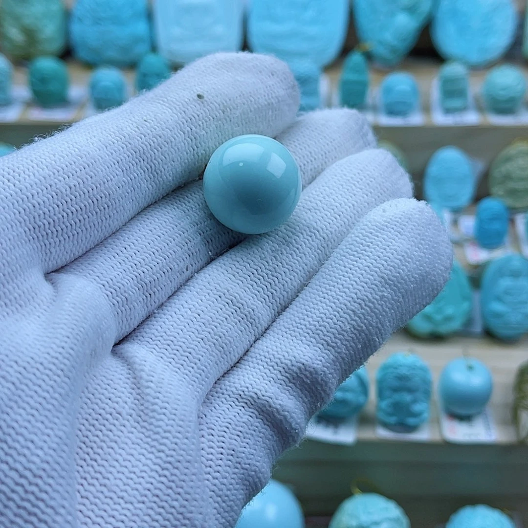 未镶嵌绿松石珠宝奇石