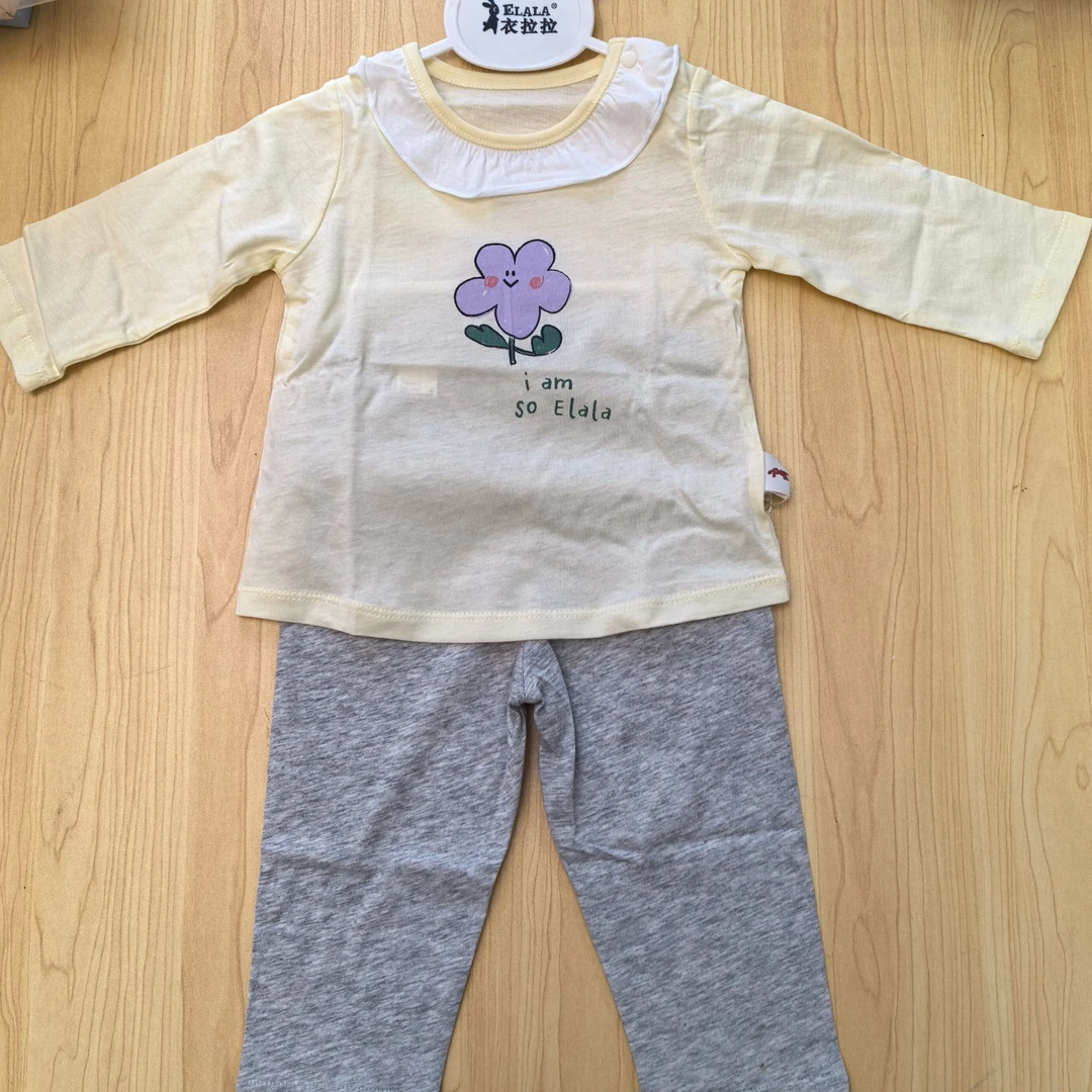 E6F2351 花园萌宝套头套装