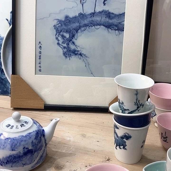 瓷片图*图景德镇陶瓷艺术
