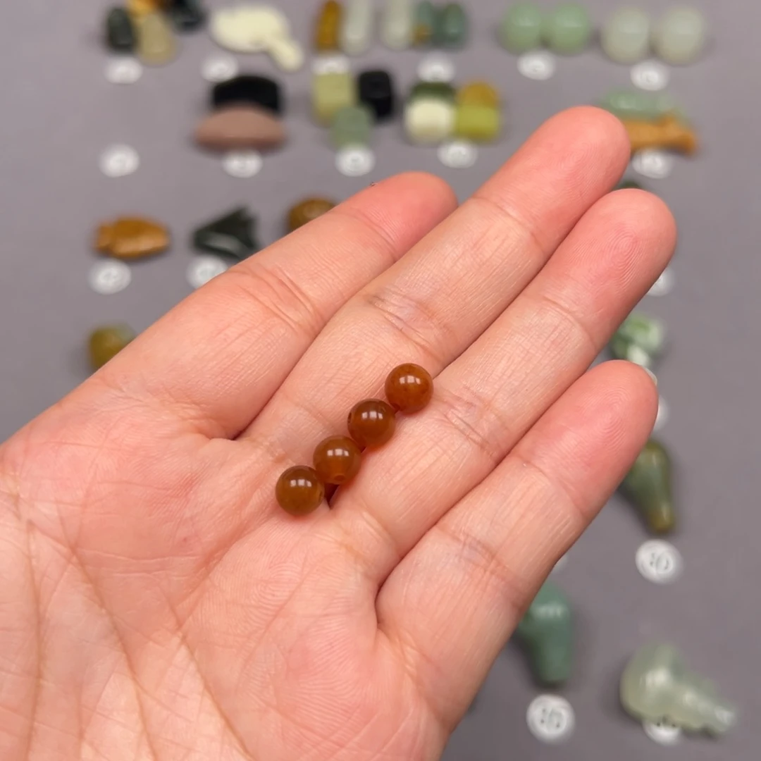 未镶嵌蛇纹石玉颈饰香****儿