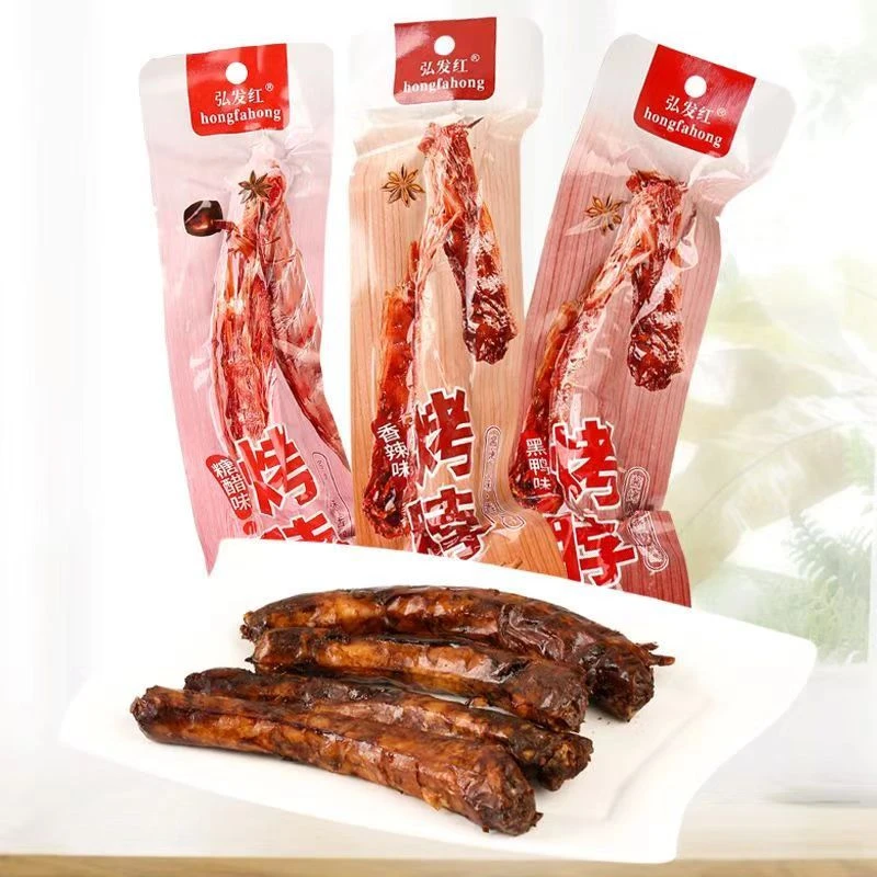 弘发红黑鸭味烤脖 40g