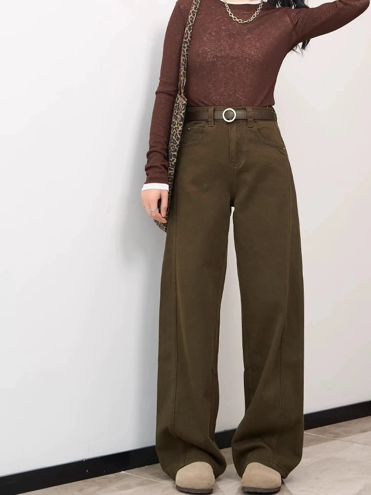 72317-美拉德色系 软牛仔欧版立体裁剪 显瘦牛仔裤