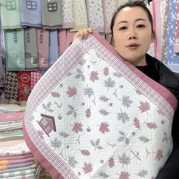 棉特价促销酒红色枫叶