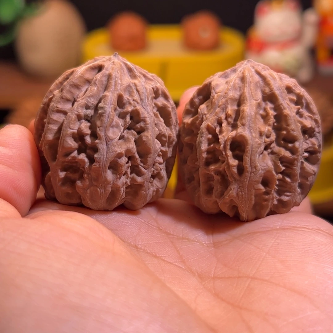 文玩核桃吊坠核桃2七彩