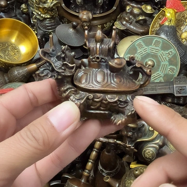顺顺利利，铜器摆件