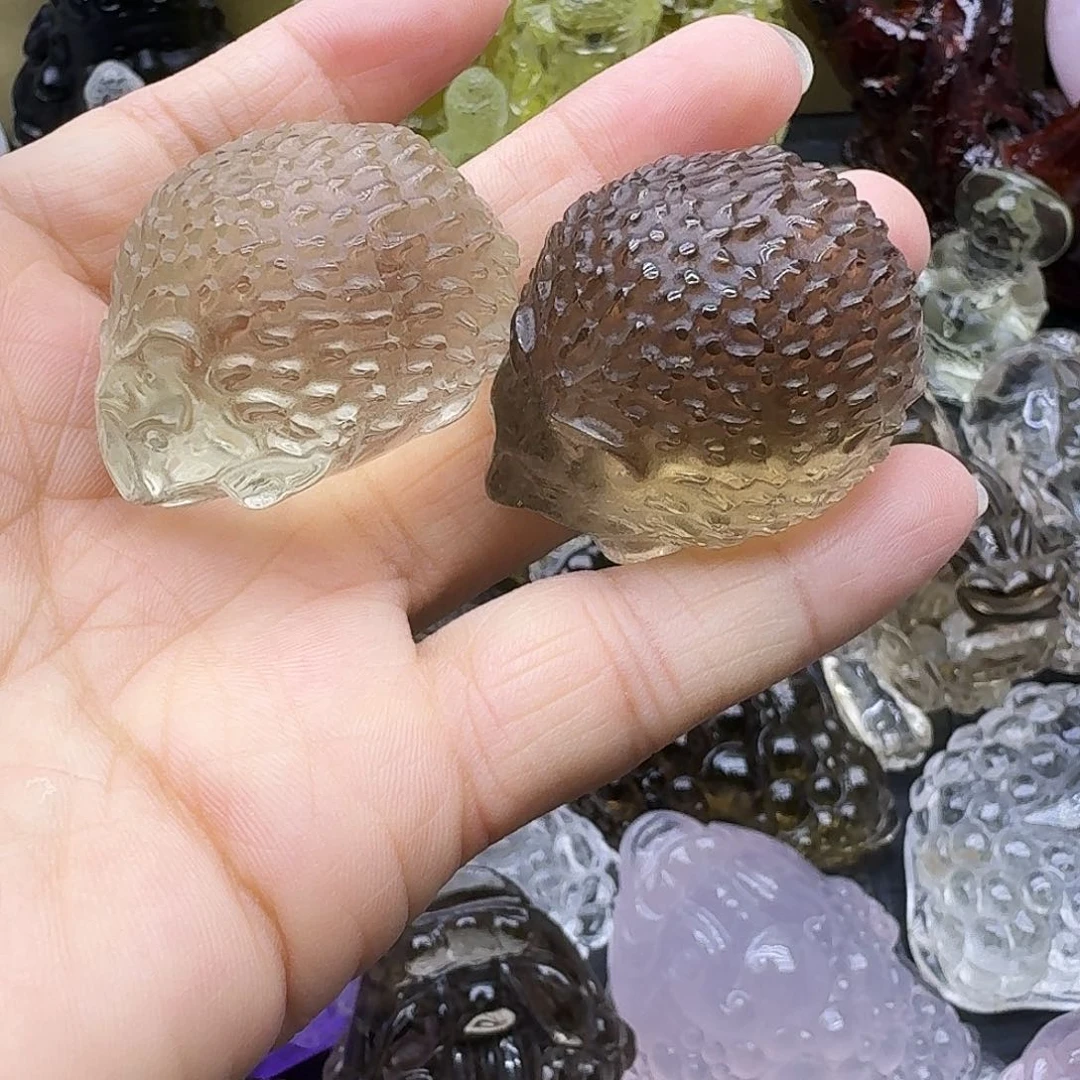 紫晶珠宝半成品未镶嵌