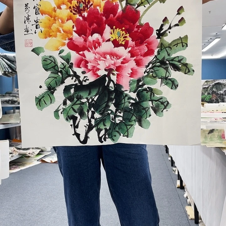 国画纯手绘国画作品