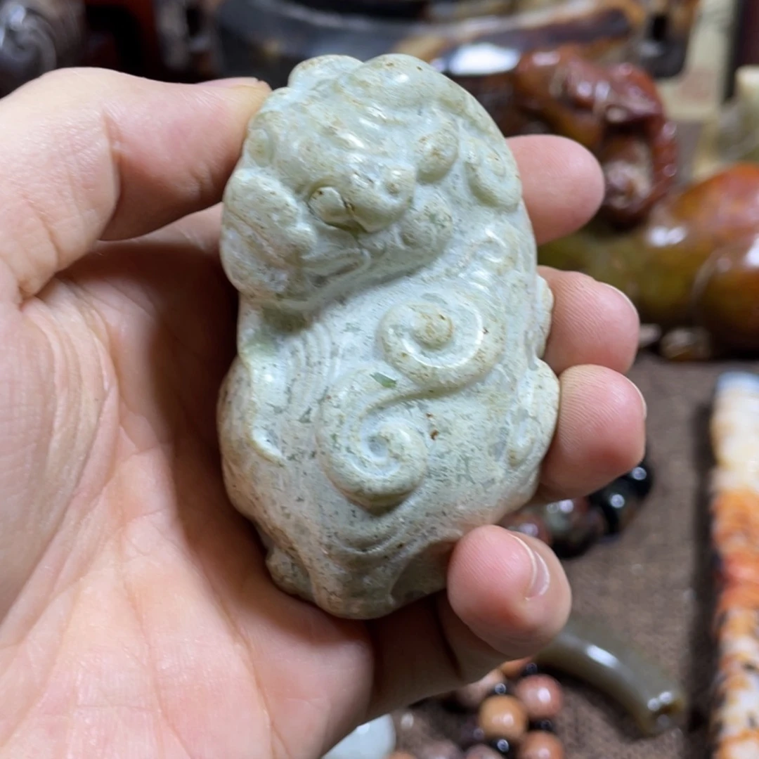 和田玉未镶嵌吊坠(不含链)