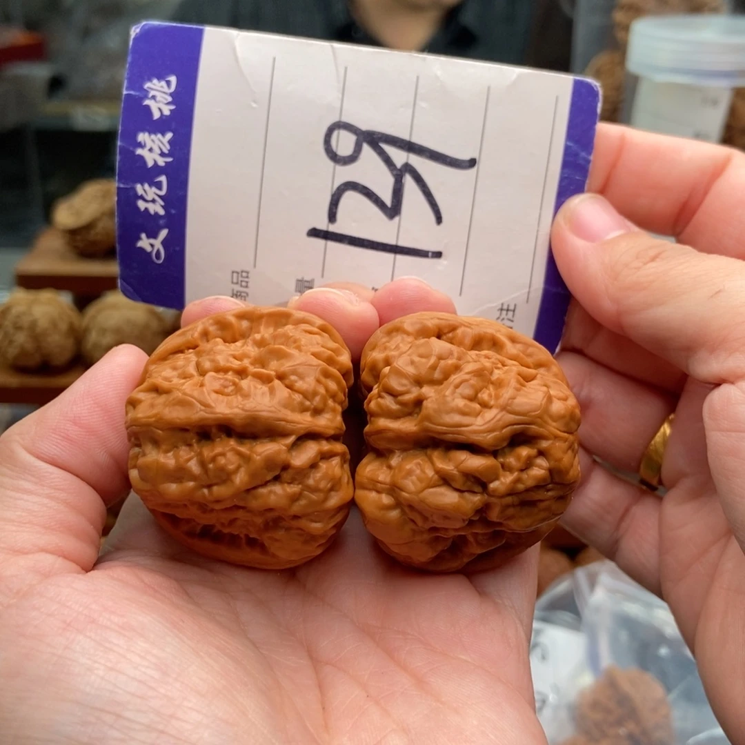 文玩核桃把件41蛤蟆头