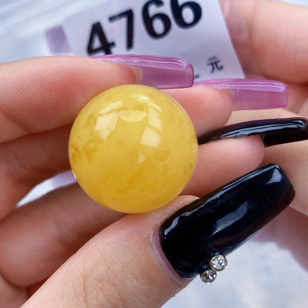 琥珀未镶嵌珠宝奇石22.8接近全