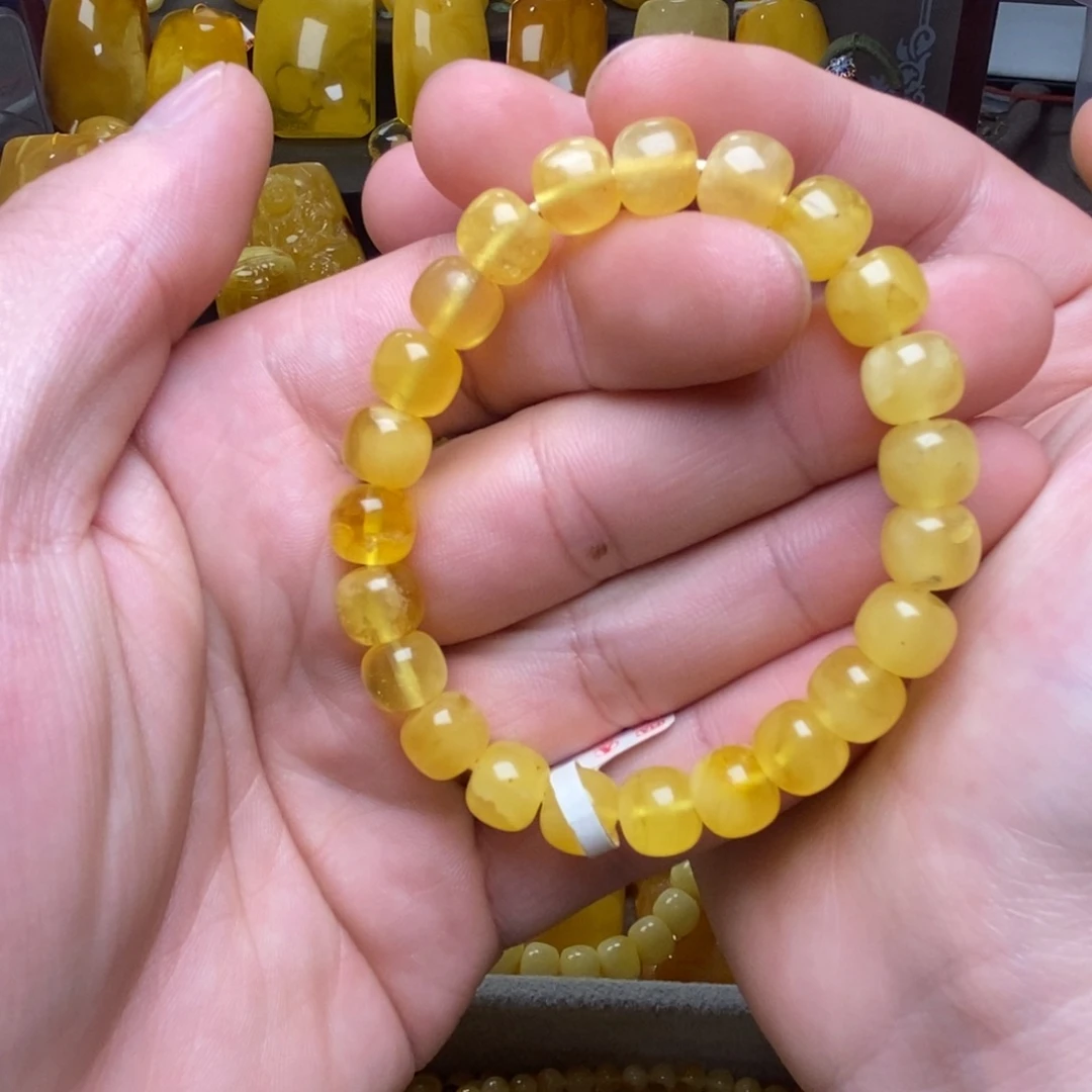 琥珀未镶嵌裸石蜜蜡