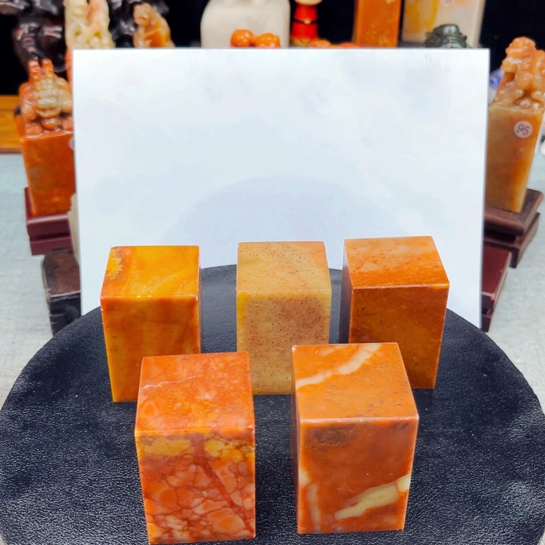 寿山石捡漏瑕疵品3.5*3.5