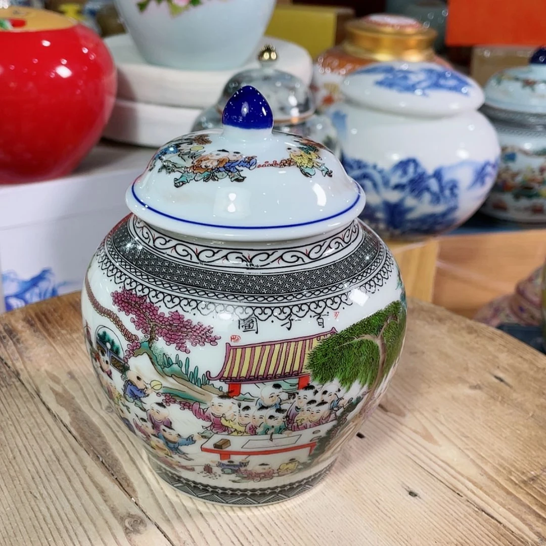 【闪购商品】罐陶瓷茶叶罐密封罐