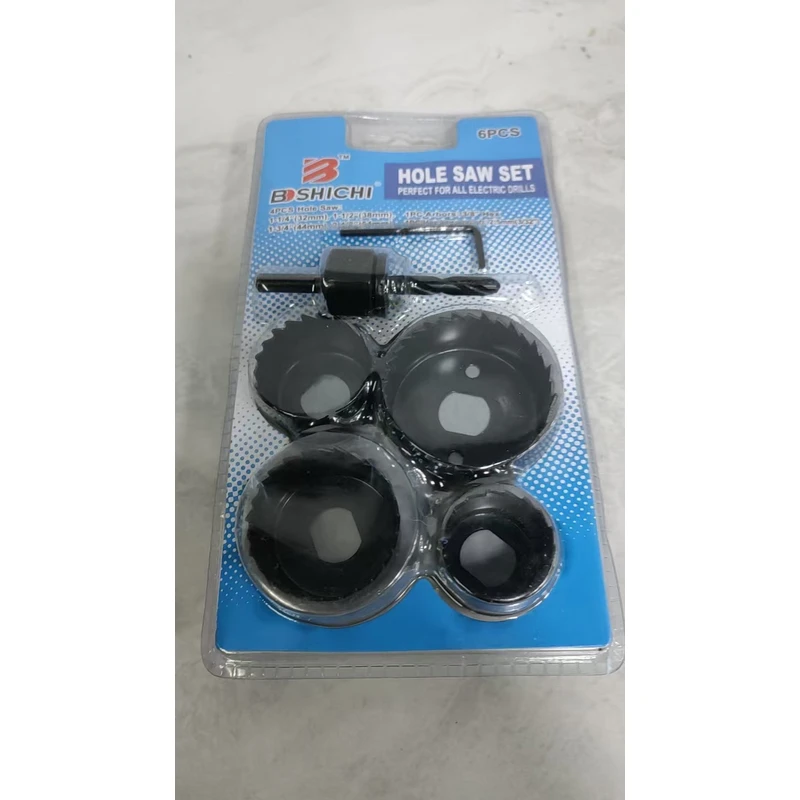 【林】【木工开孔器6件套】（颜色随机发）多功能家用款