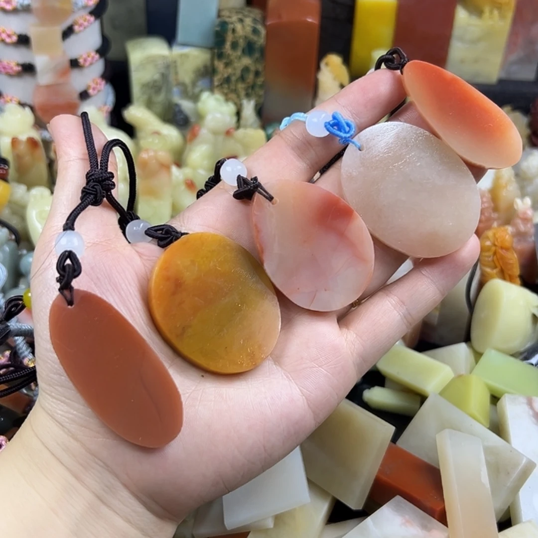 昌化石印石5方老挝石