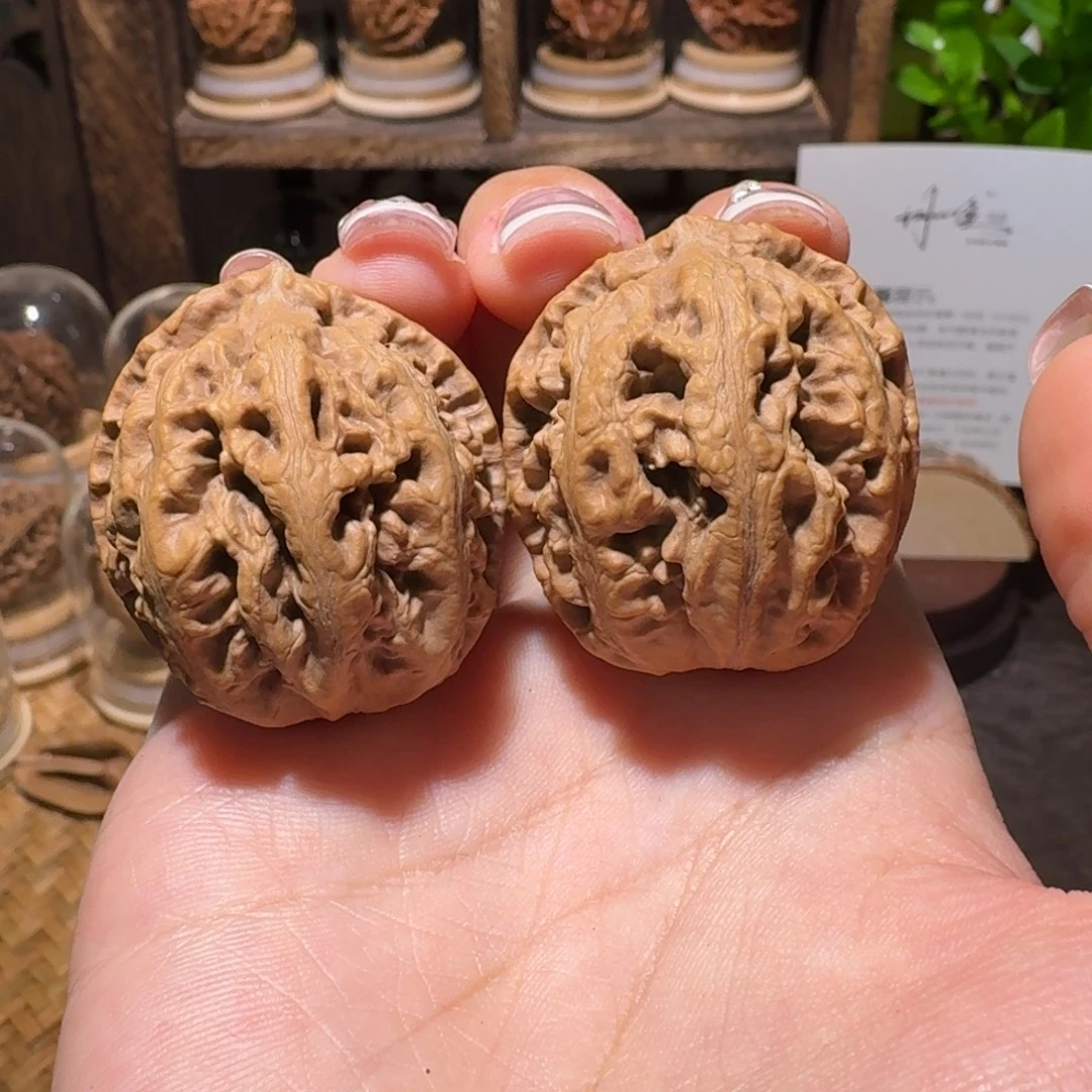 文玩核桃把件蚂蚁龙珠