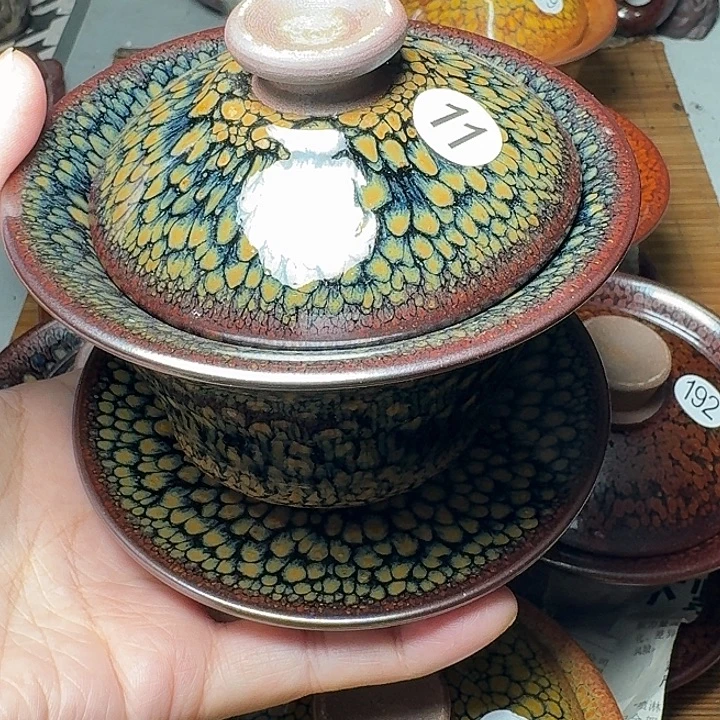 茶盏11 坚记茶盏摆件