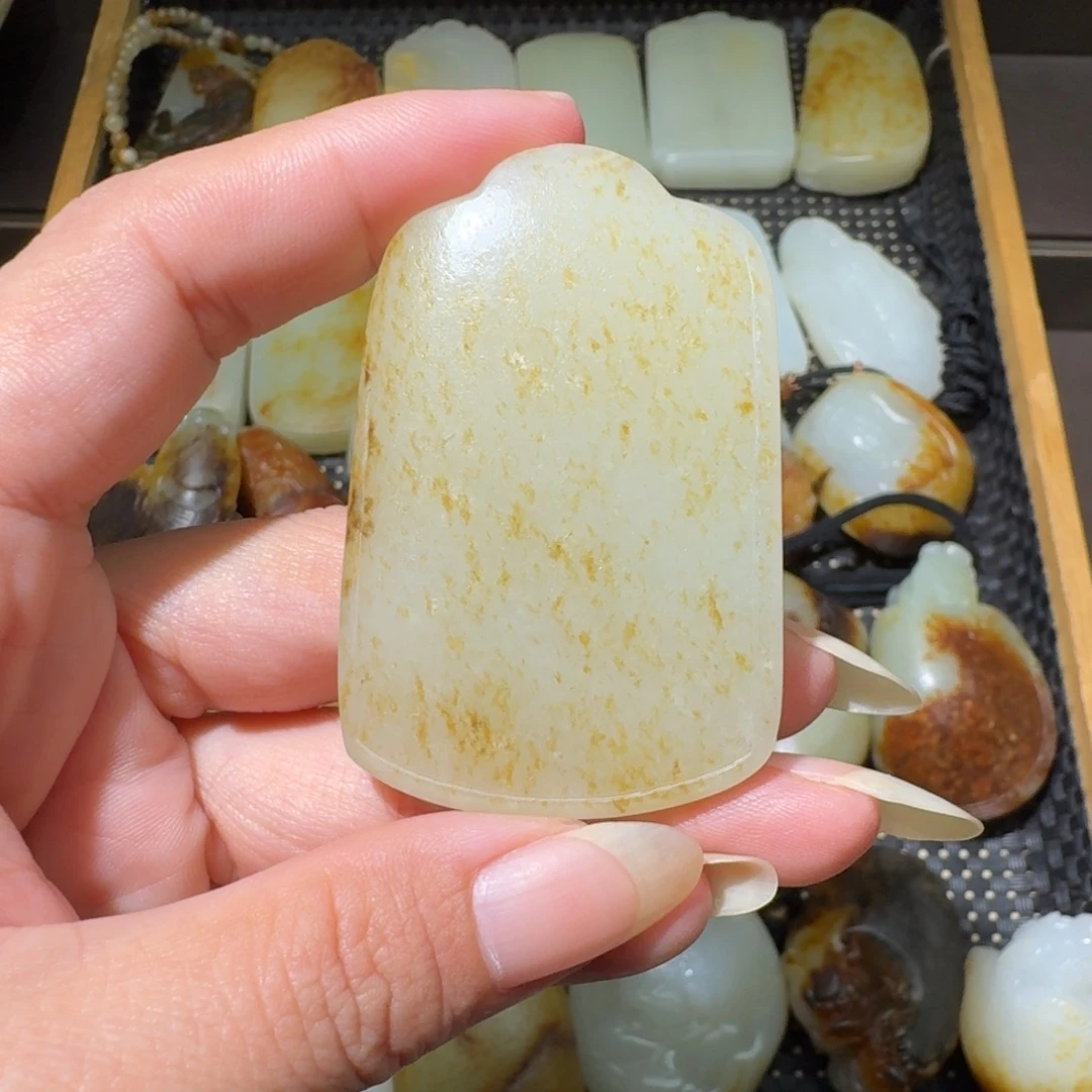 吊坠(不含链)未镶嵌和田玉