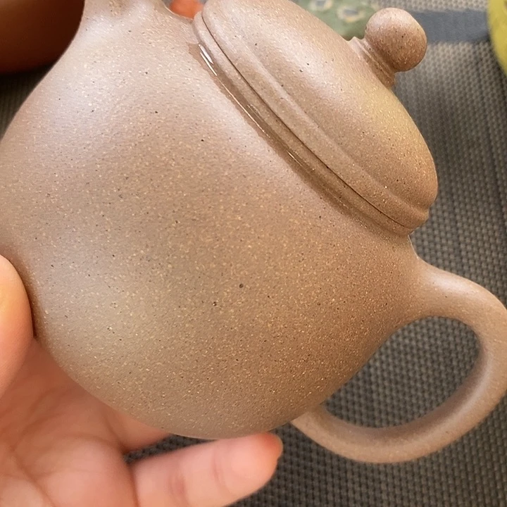 紫砂茶宠鲨皮青匏尊