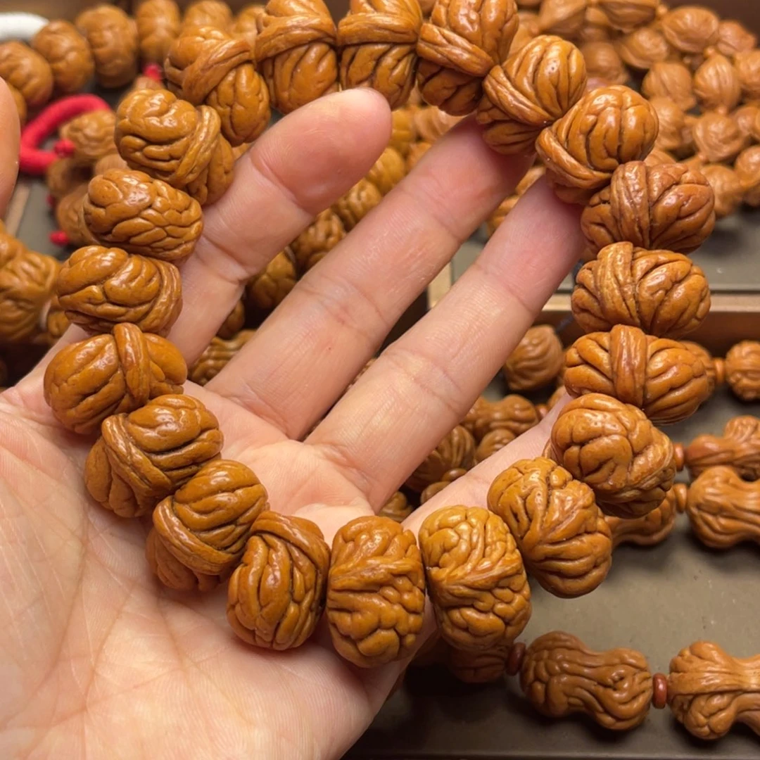 桃核手串龙纹桃核30