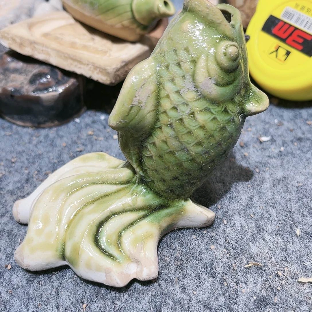 瓦当摆件茶台的一