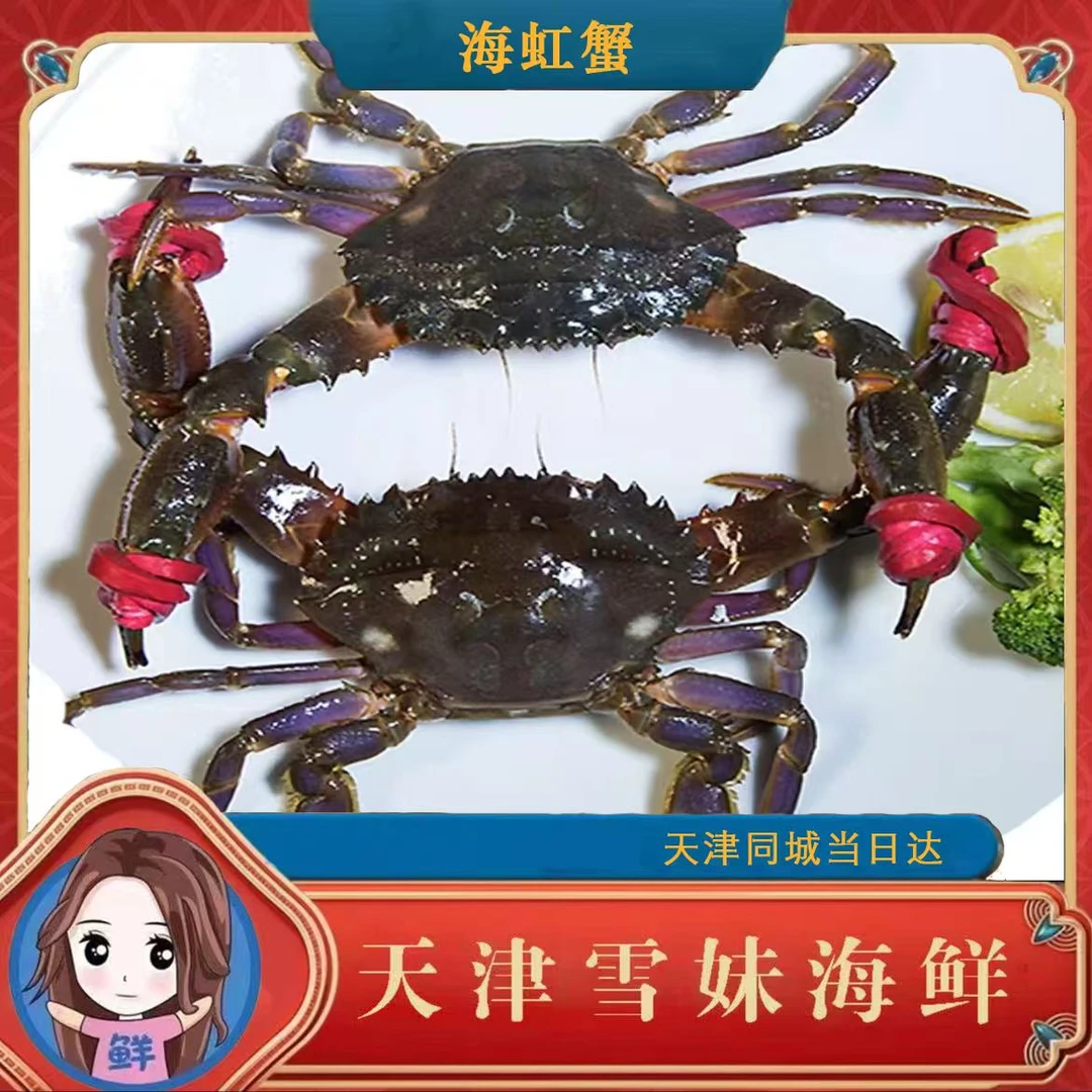 【保鲜不保活】赤甲红2-5斤 每斤2-4只，单只2-5两，天津同城当日到
