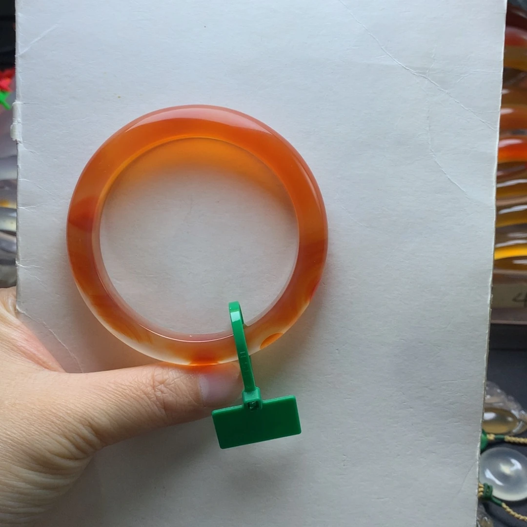 玛瑙/玉髓手镯未镶嵌用****460