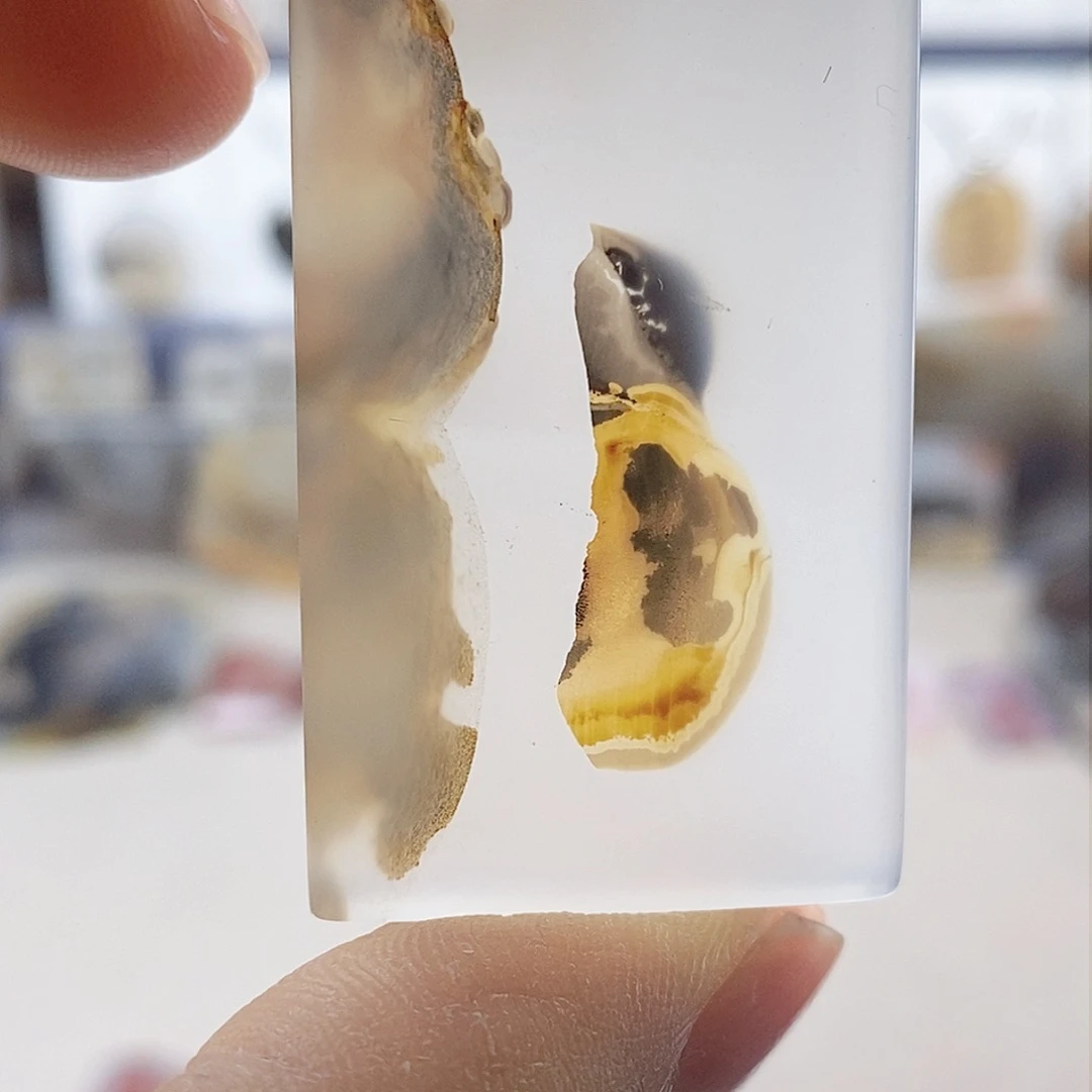 未镶嵌玛瑙/玉髓珠宝奇石