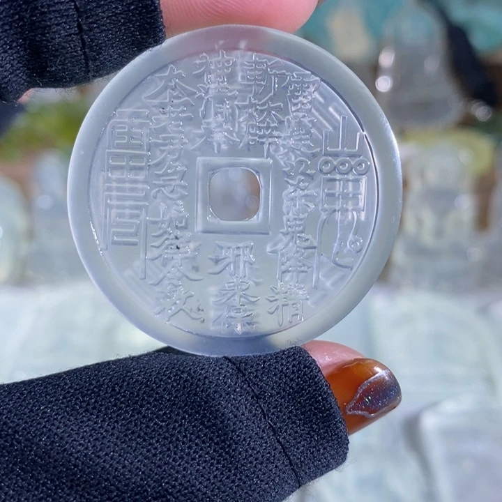 岫玉吊坠未镶嵌吊坠