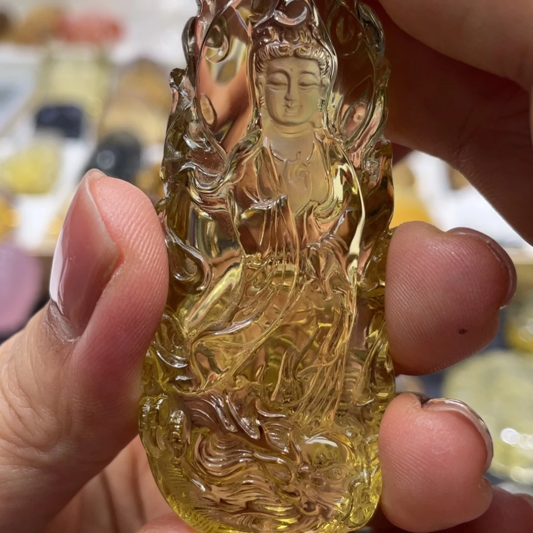 未镶嵌颈饰水晶定制