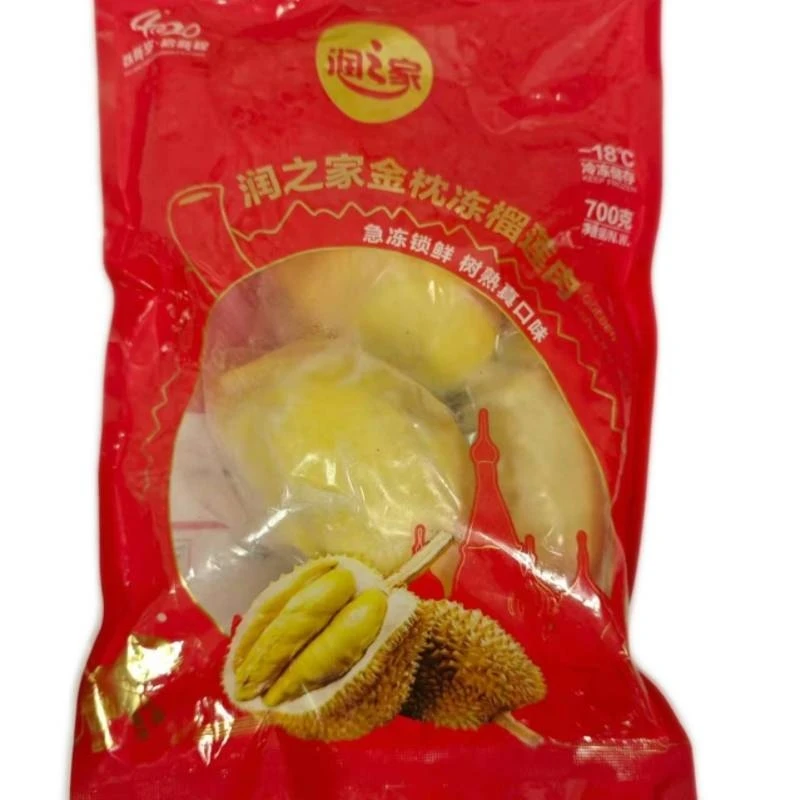 润之家金枕冻榴莲肉700g(佳农)700g（A级）