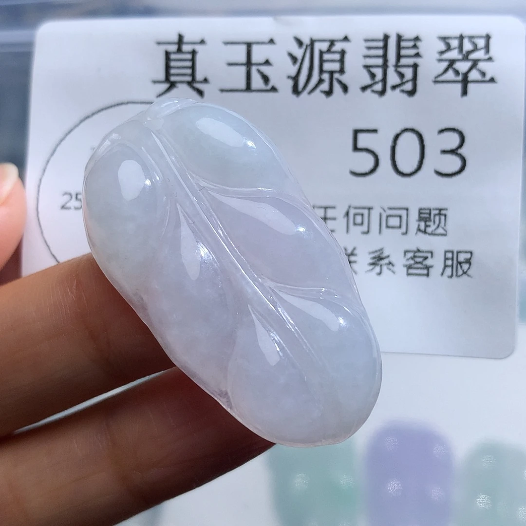 翡翠未镶嵌颈饰503