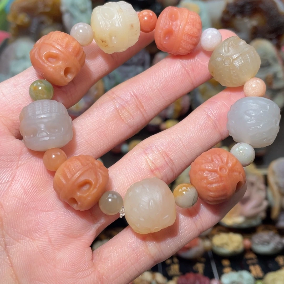 石英质玉未镶嵌手串