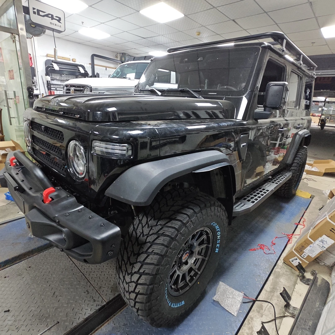 北汽新212（T01长风）专用竞技踏板全新保险杠212T01汽车行李架新款