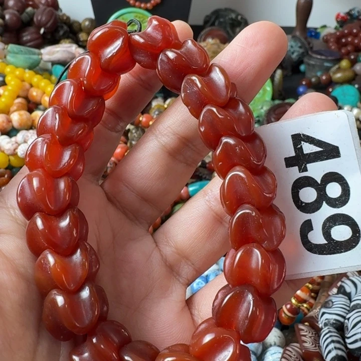 玛瑙/玉髓未镶嵌颈饰