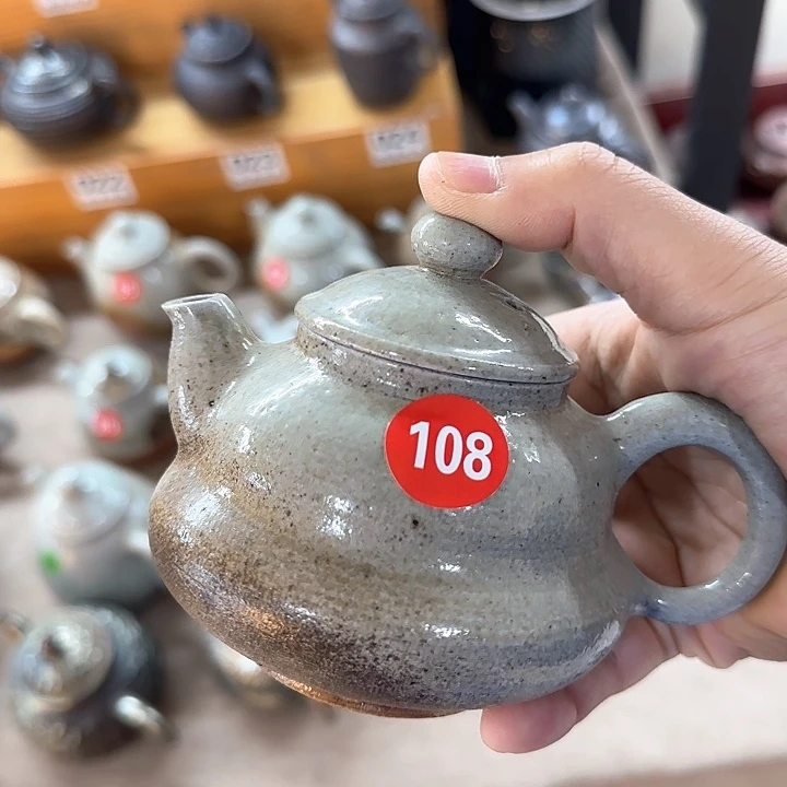 粗砂茶壶柴烧新品福利多多
