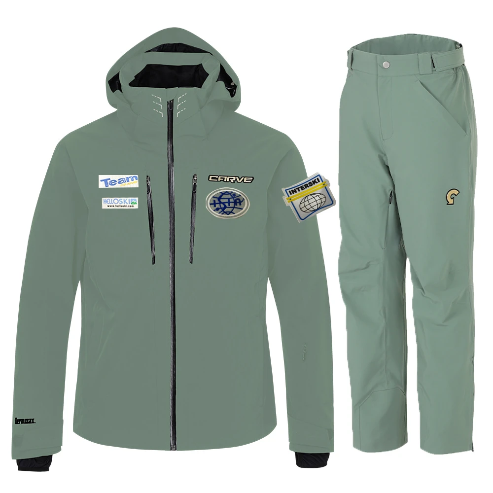 CARVE卡夫24-25【INTERSKI限量款】滑雪服套装男士防泼水透气