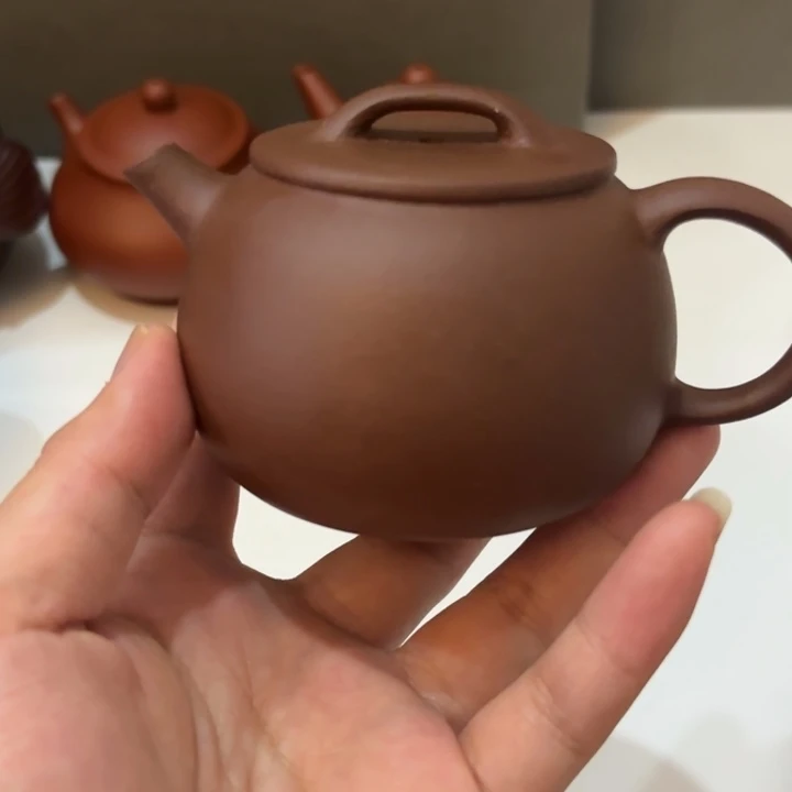 紫砂紫泥汉瓦150c