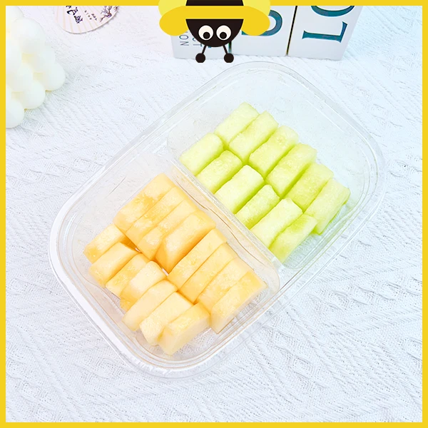 【双拼】蜜瓜+玉菇甜瓜果切 约500g