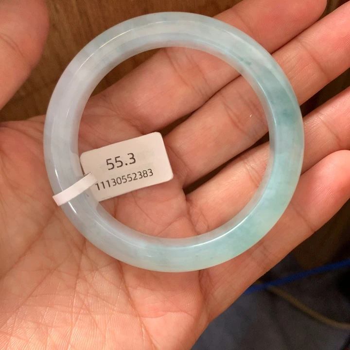 翡翠未镶嵌手镯天然翡翠A货手镯正品