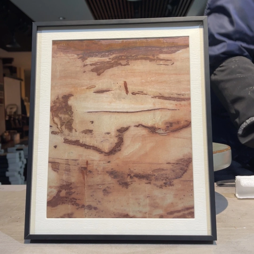 彩石25/32 三峡清江画面石