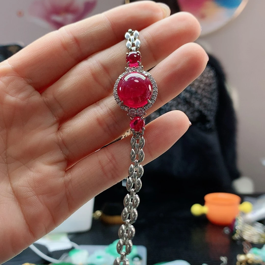 【闪购商品】红宝石手链未镶嵌，