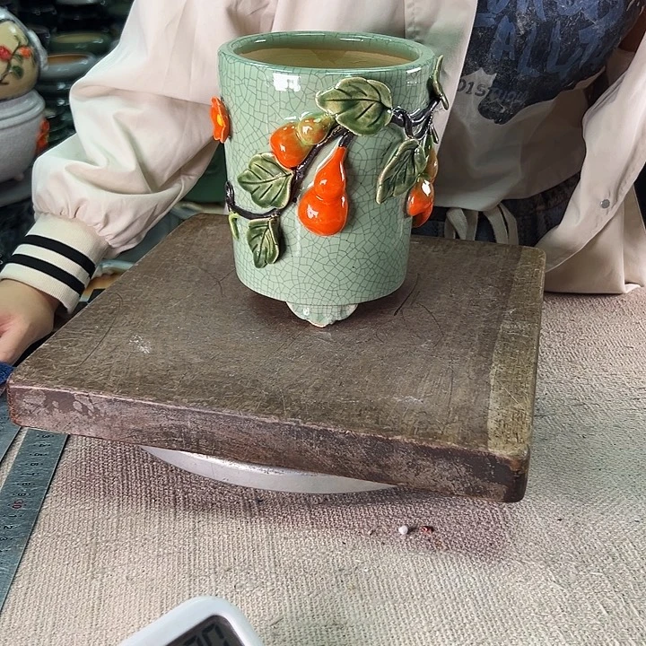 泳坤堂石湾盆陶瓷