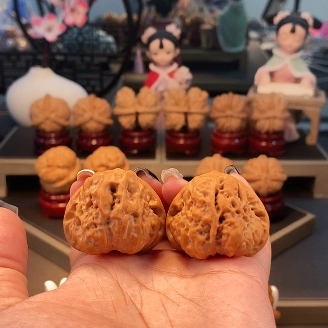 把件文玩核桃37三角蛙