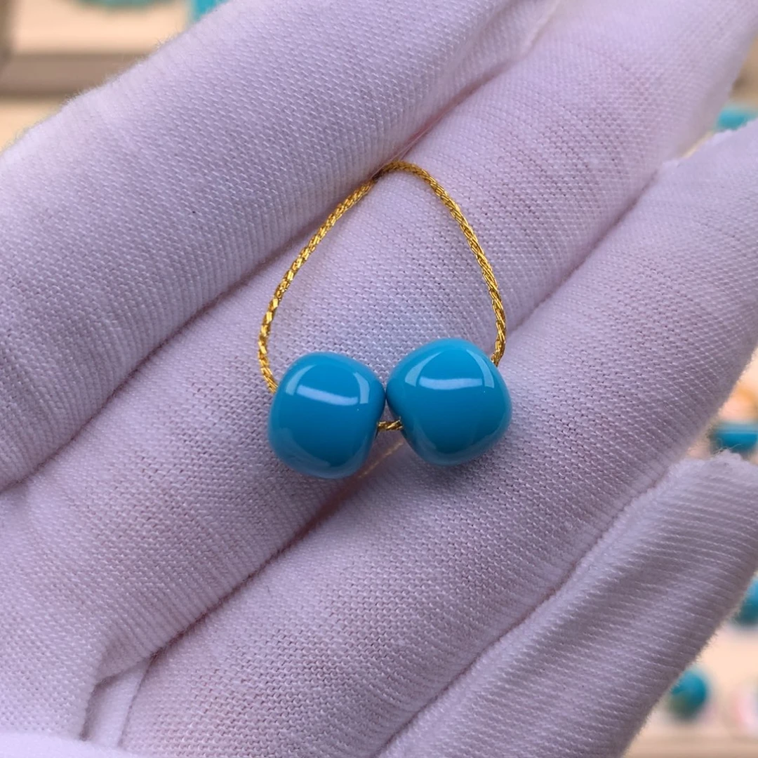 未镶嵌绿松石珠宝奇石8.8